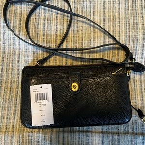 Coach Noa cross body bag in black.  NWT.